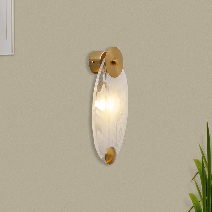 Ellison White Marbal Wall Light