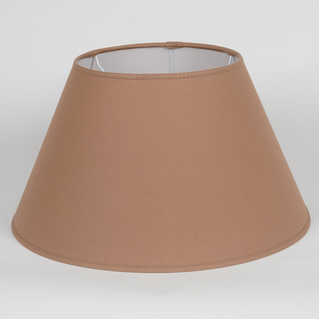 Beige Cotton Empire Lamp Shade – 35 cm