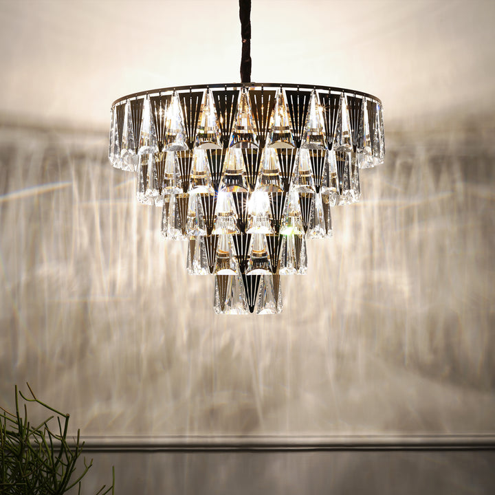 DEREK 15 Light Crystal Chandelier