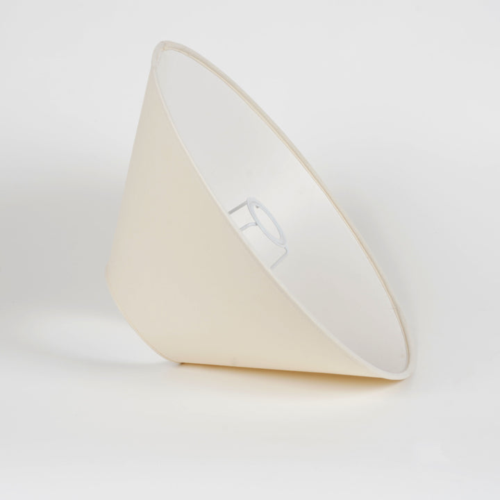 White Cotton Solid Lampshade - 30 CM