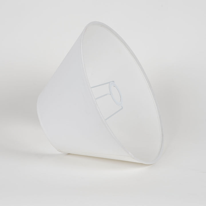 Off-White Cotton Empire Lamp Shade – 45 cm