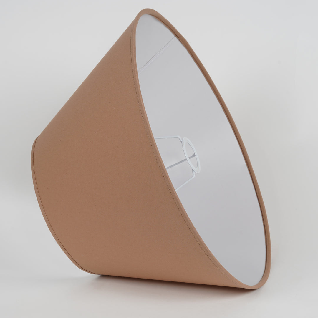 Beige Cotton Empire Lamp Shade – 45 cm