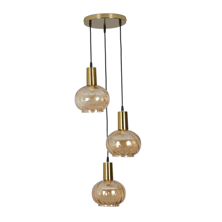 OPALINE Globe Cluster Round Hanging Pendant Light