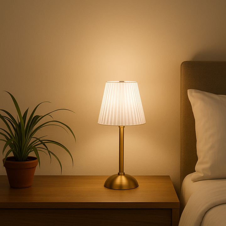 DOLBY Modern Cordless LED Touch Control Dimmable 3 Light Color Tunable Table Lamp With USB Rechargeble