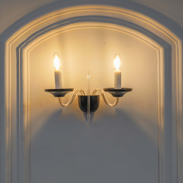 VERENA Premium Dual Tone Glass Wall Light
