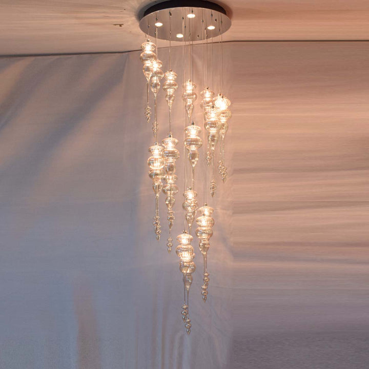 Casper Champagne Glasses Pendant Light