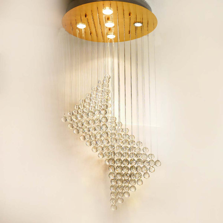 Daniella Led Content Multicut Balls Chandelier