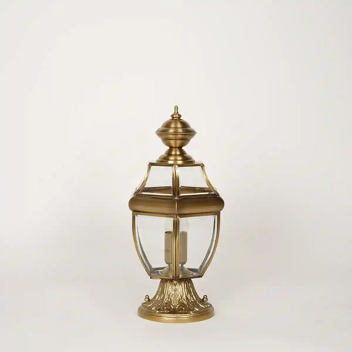 Parish Outdoor Single Light in Antique Brass Finish