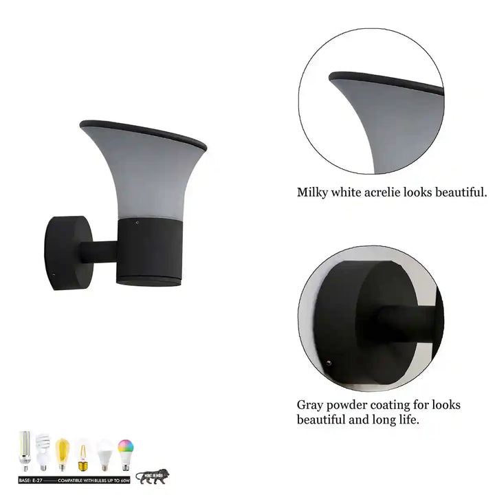 Miseno Aluminium Outdoor Wall Light