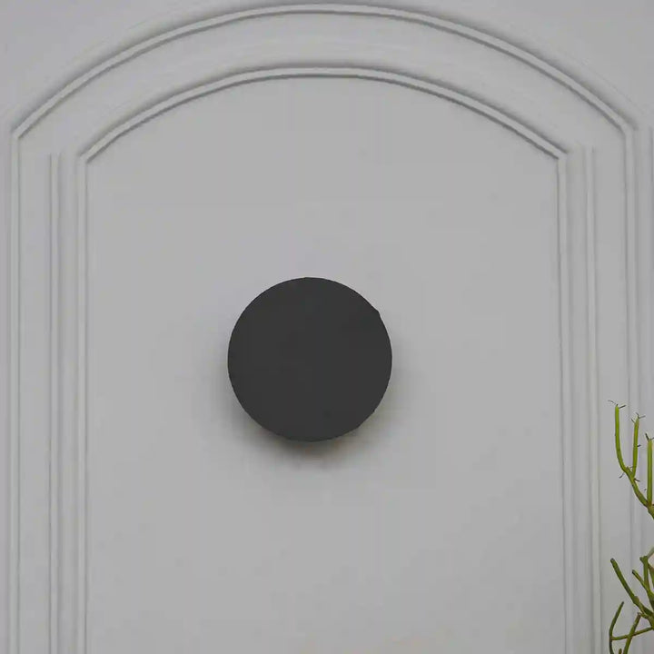 Torino Cool White Round Outdoor Wall Lights