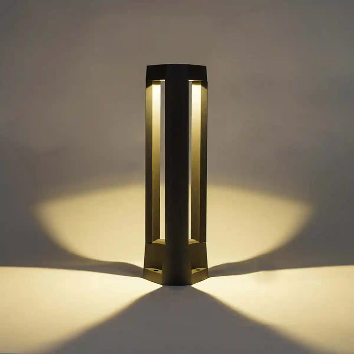 Hallam Aluminum Outdoor Bollard Light