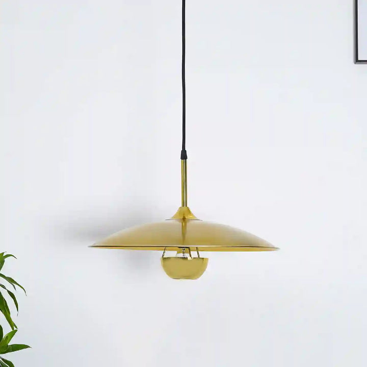 Cornel Gold Metal Hanging Pendant Light