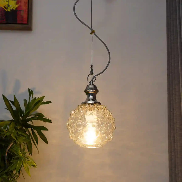 Rawley clear glass hanging light