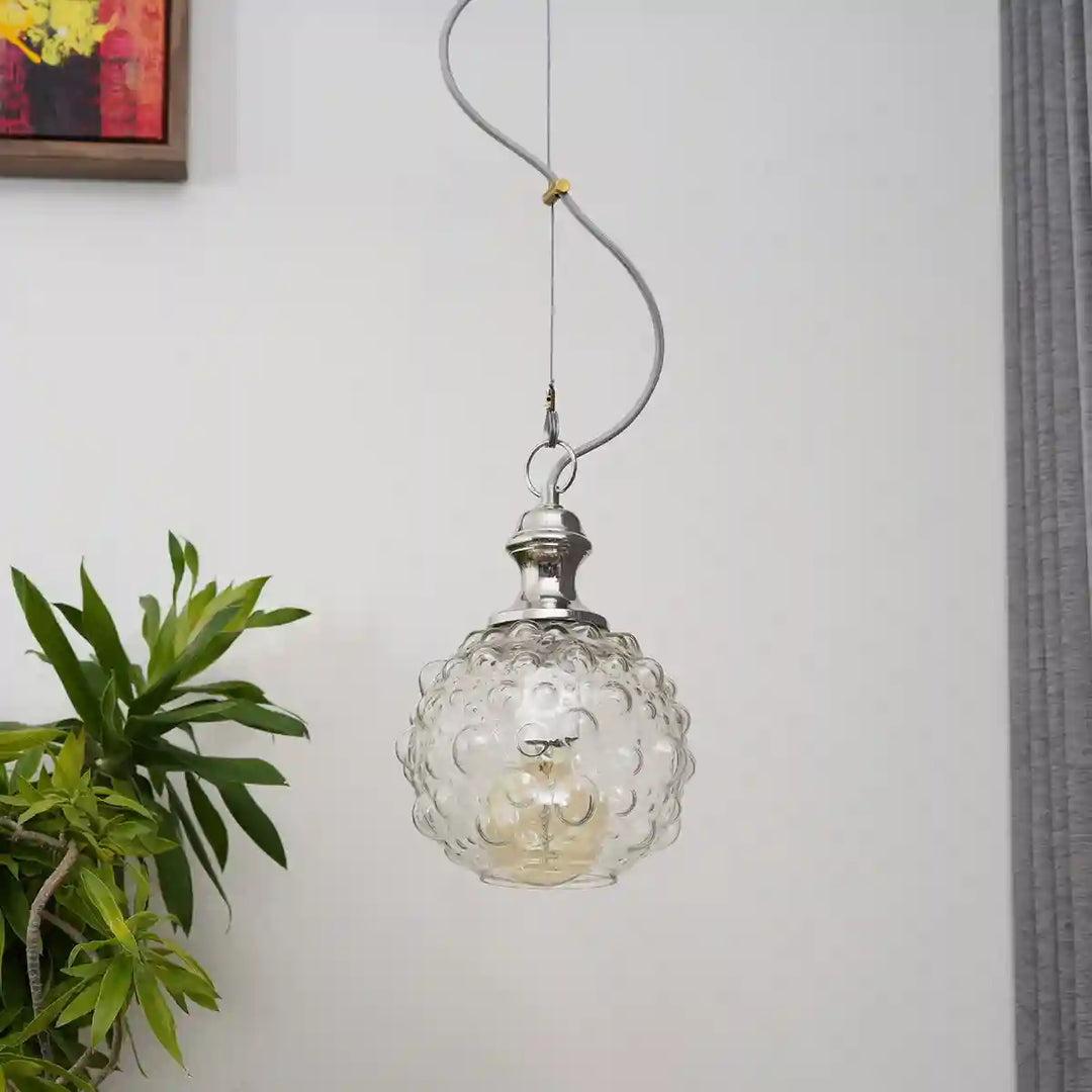 Rawley clear glass hanging light