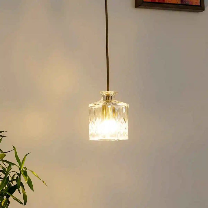 Decanterlight Square Glass Pendant Light