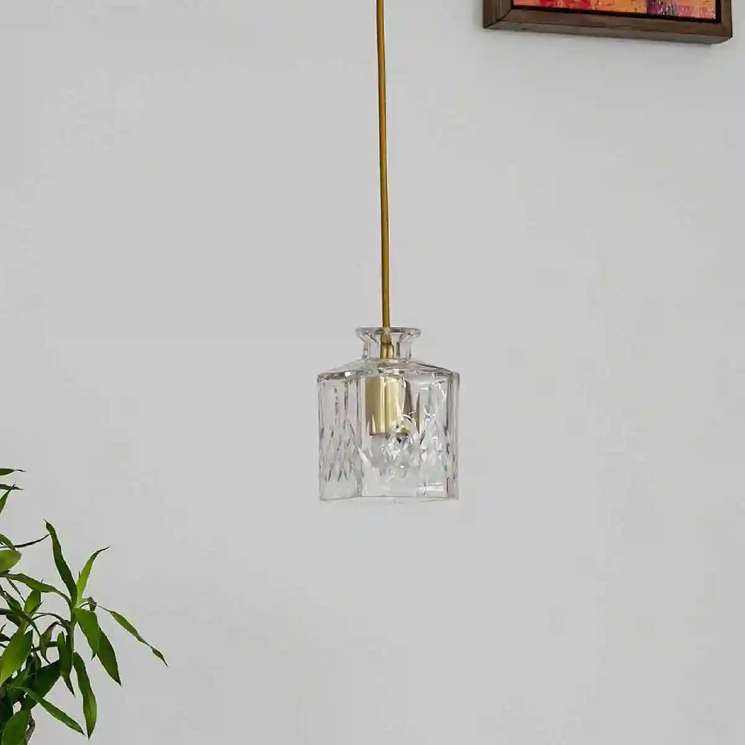 Decanterlight Square Glass Pendant Light