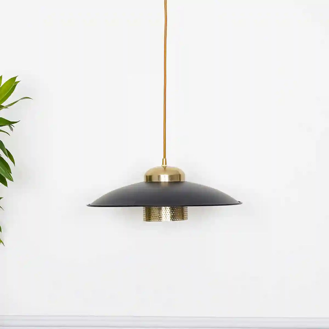 Arvin Black Metal Hanging Light