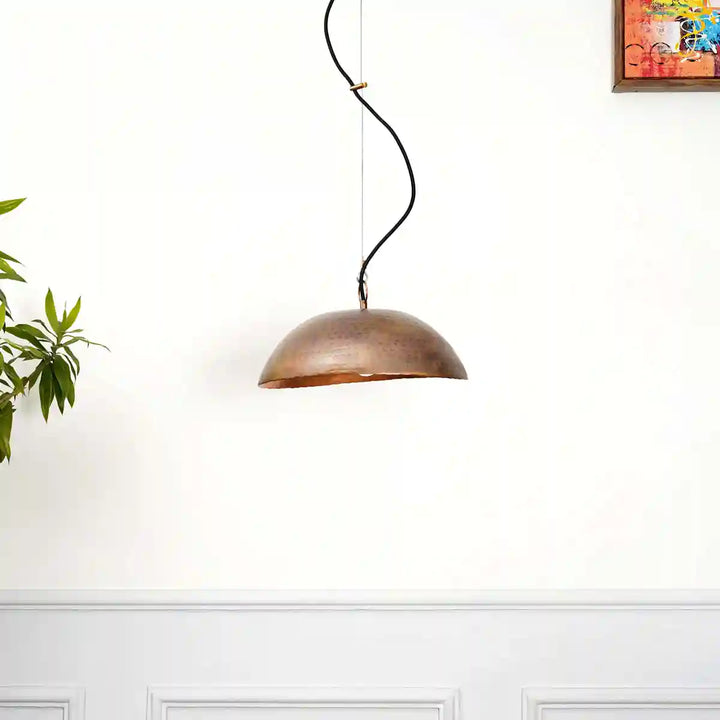 Priddy Copper Metal Pendant Light