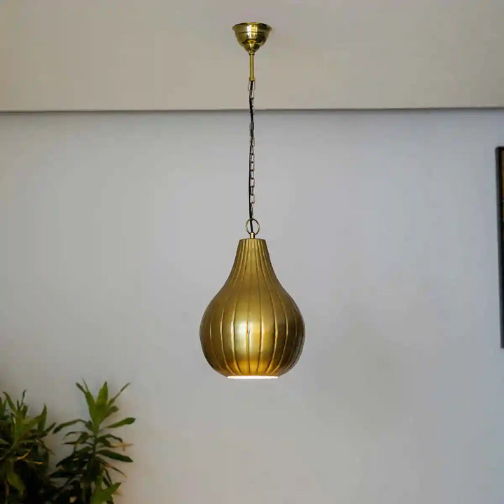 Joanna Metal Pendant Light With Brass Finish