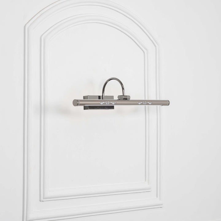 WILLOW LED Adjustable Swivel Picture Light in Antique Nickel Finish