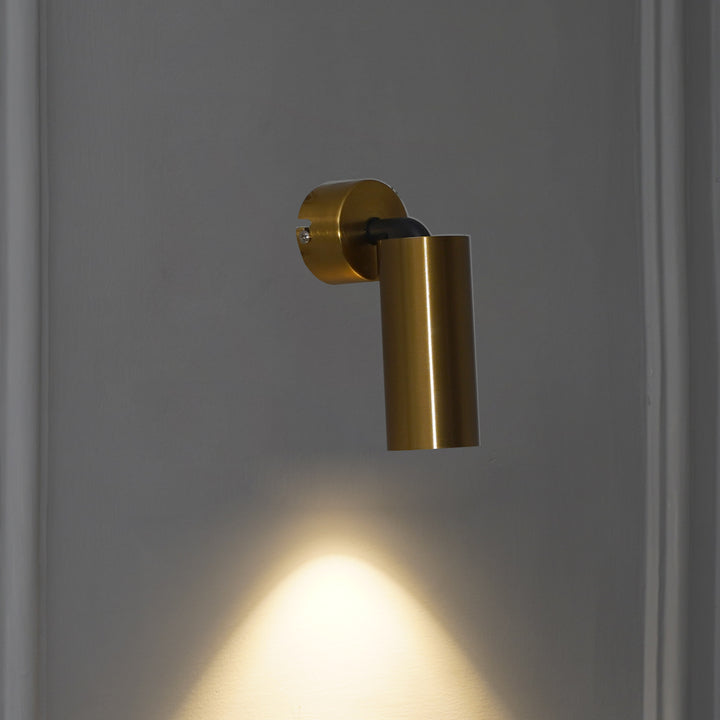 ORTEGA Outdoor Adjustable Wall Light in Brass Finish