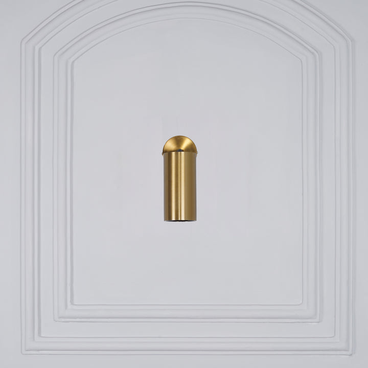 ORTEGA Outdoor Adjustable Wall Light in Brass Finish