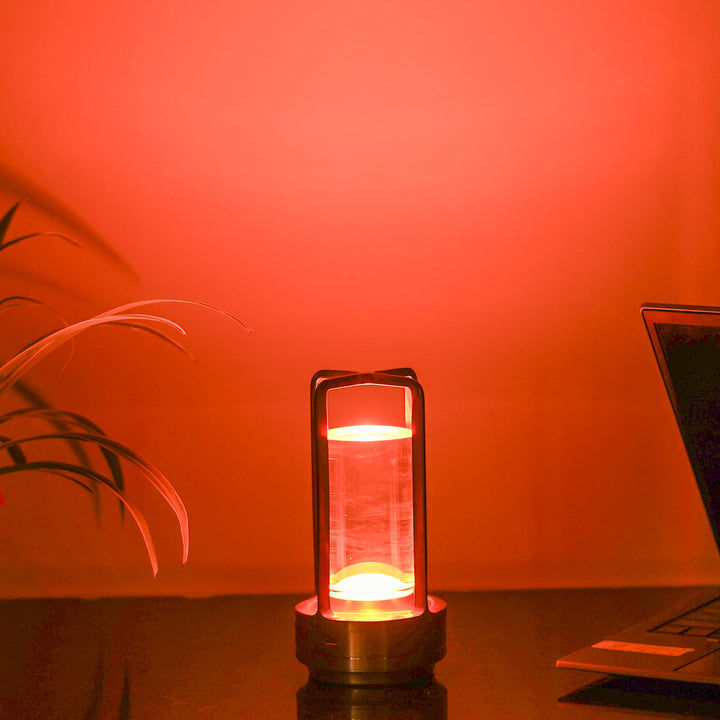 TATLIN Modern Cordless LED Touch Control Dimmable 3 Light Color Tunable Table Lamp With USB Rechargeble