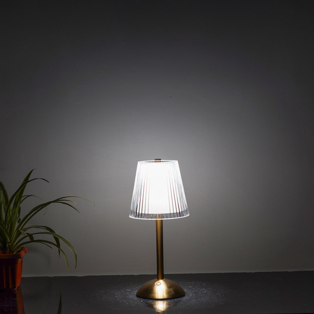 DOLBY Modern Cordless LED Touch Control Dimmable 3 Light Color Tunable Table Lamp With USB Rechargeble