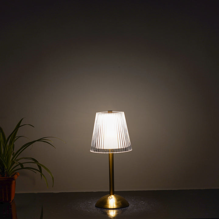 DOLBY Modern Cordless LED Touch Control Dimmable 3 Light Color Tunable Table Lamp With USB Rechargeble