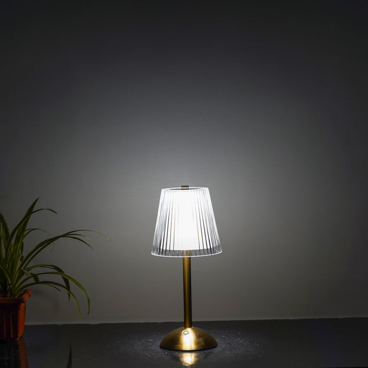 DOLBY Modern Cordless LED Touch Control Dimmable 3 Light Color Tunable Table Lamp With USB Rechargeble