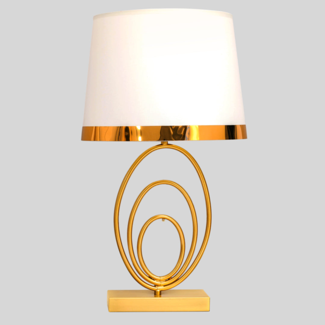 FENERTY Ultra Luxe Glam Table Lamp With Shade
