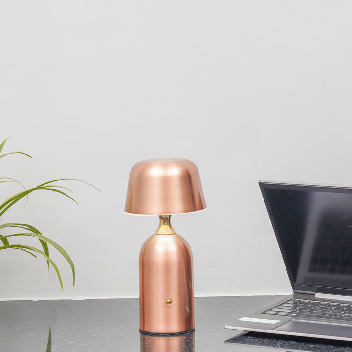 ORFEO Modern Cordless LED Touch Control Dimmable 3 Light Color Tunable Table Lamp With USB Rechargeble