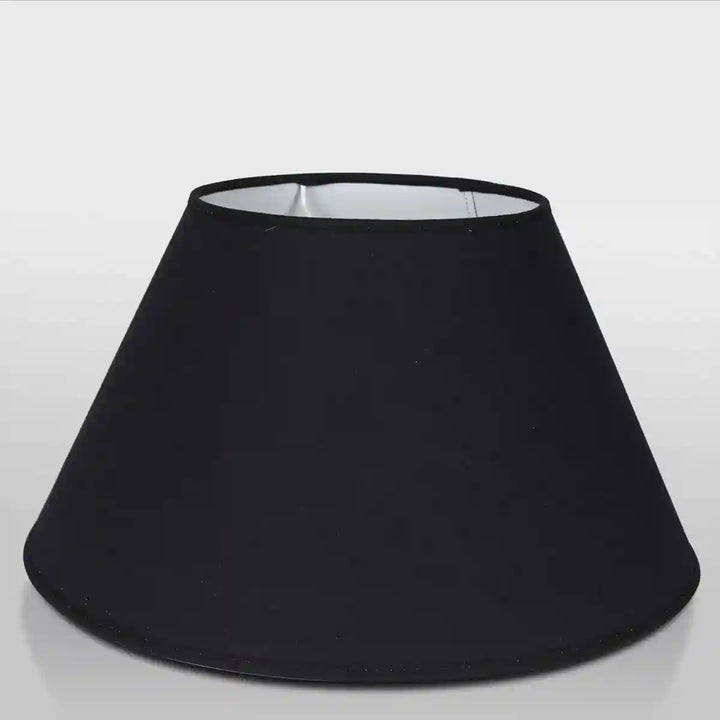 Black Cotton Empire Lamp Shade – 35 cm