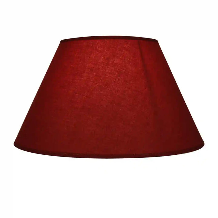 Maroon Cotton Empire Lamp Shade – 40 cm