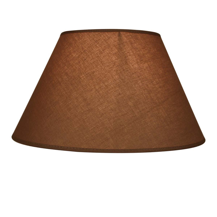 Beige Cotton Empire Lamp Shade – 40 cm