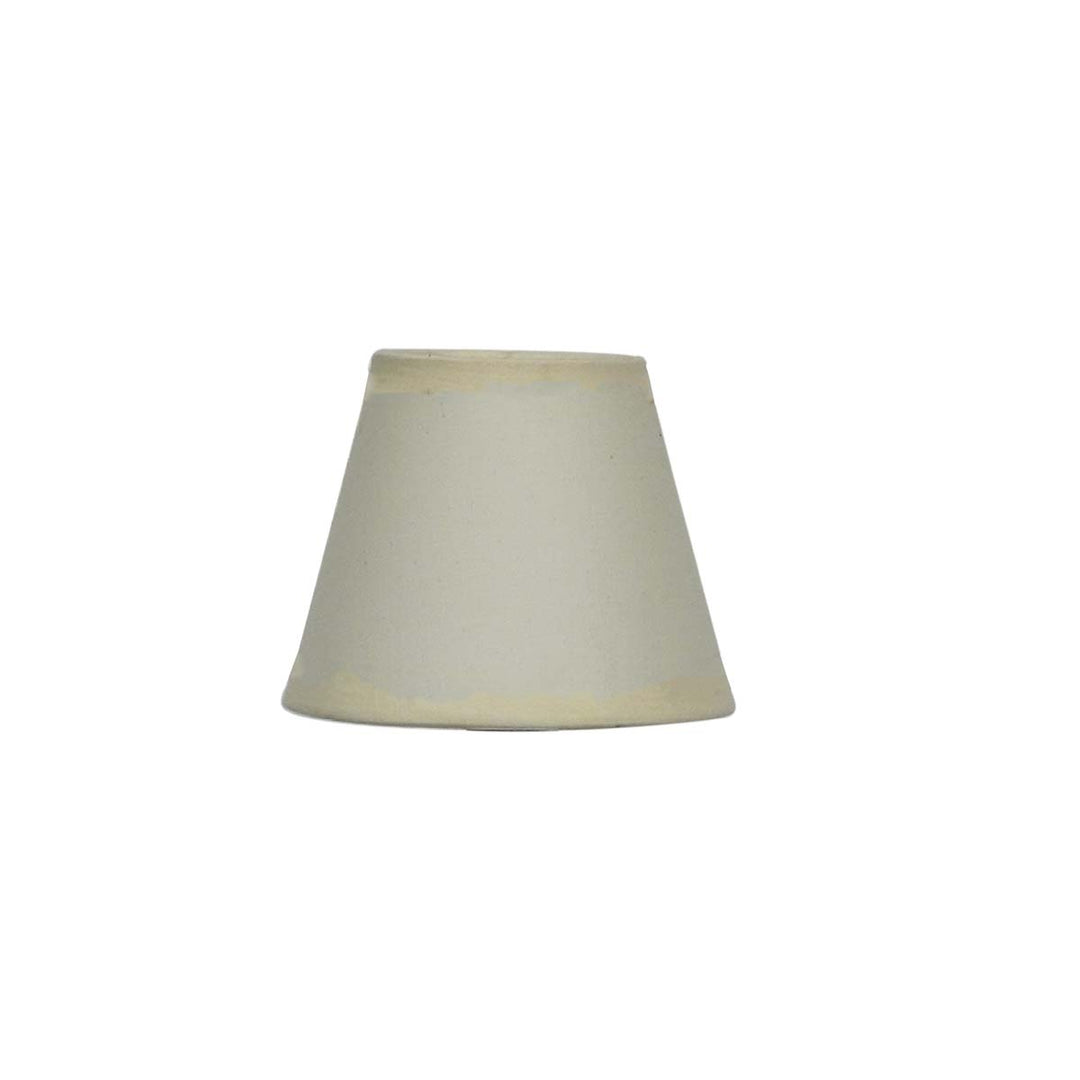 Bjron Off-White Cotton Hand Rolled Lampshade