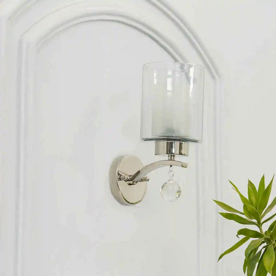 Selina Single Arm Wall Light in Chrome Finish