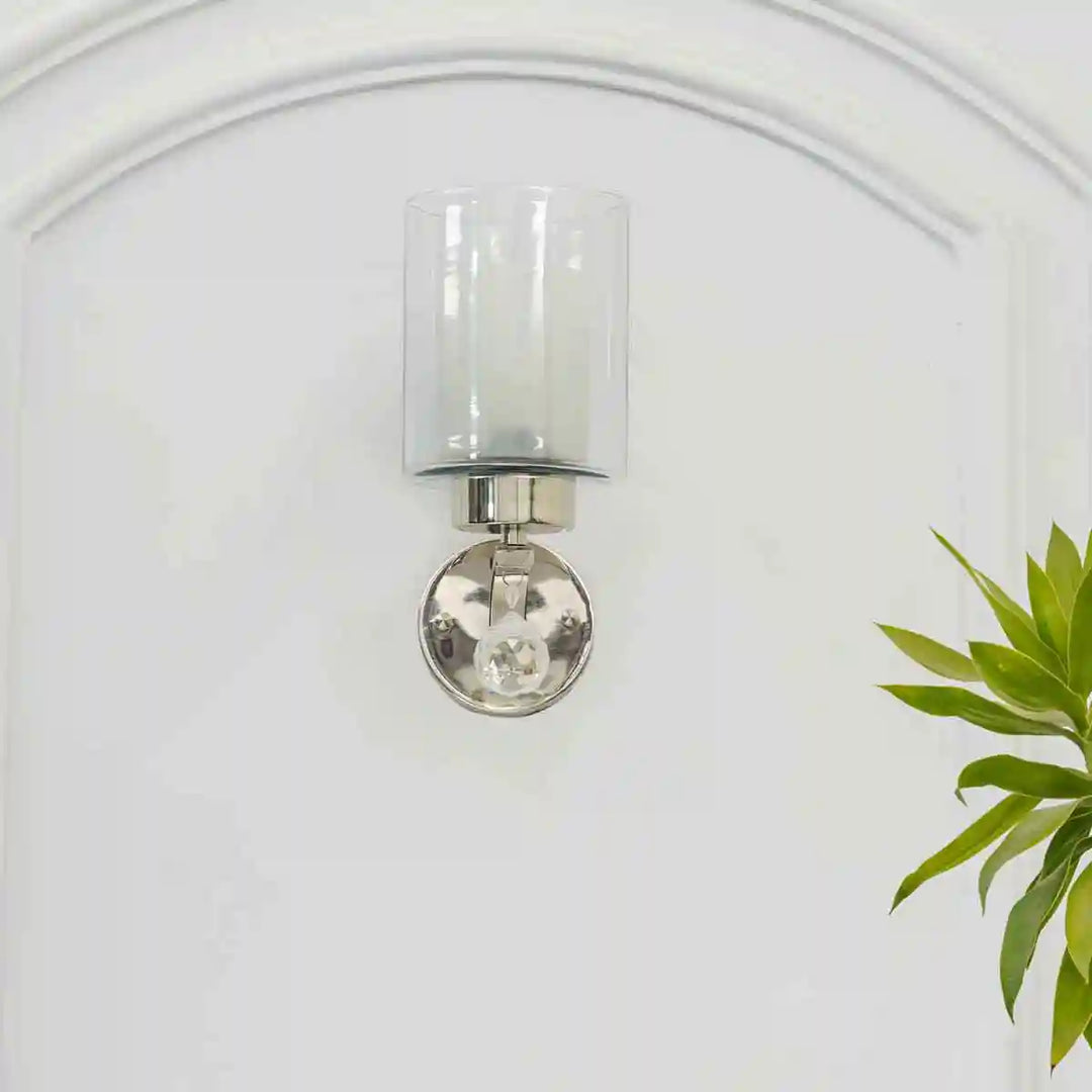 Selina Single Arm Wall Light in Chrome Finish