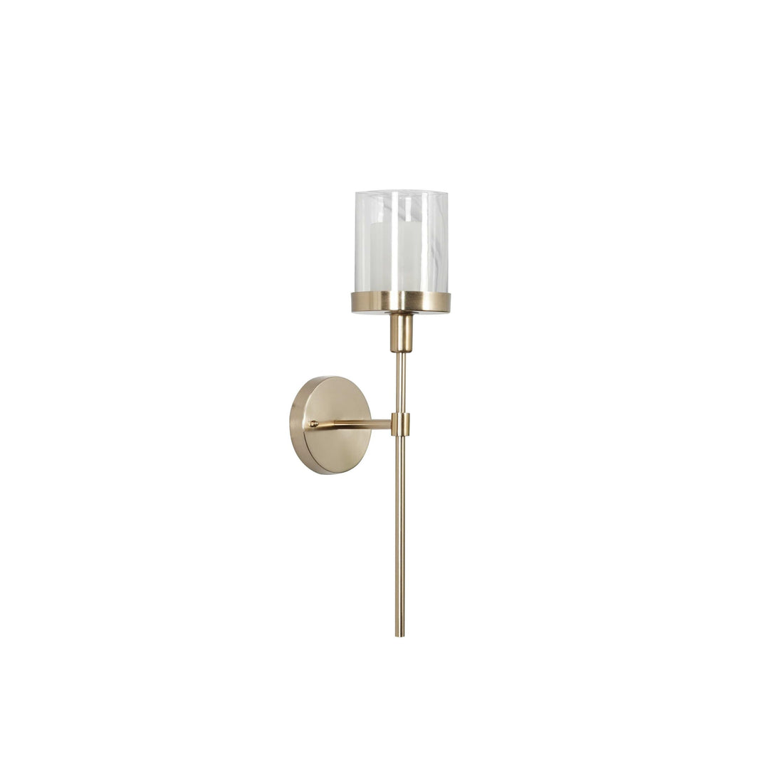 Cairo Shine Brass Metal Finish Wall Light