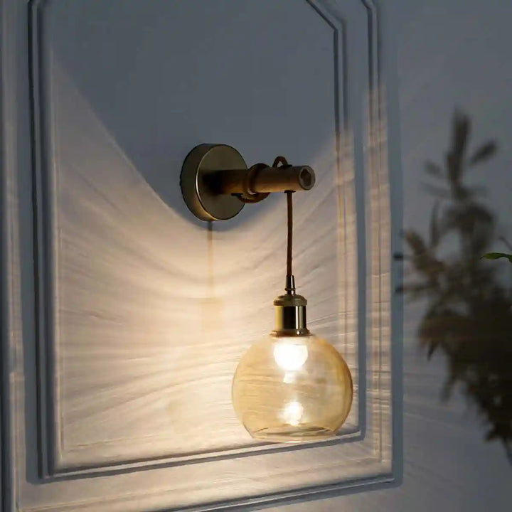 Townshend Shine Brass Metal Finish Wall Light