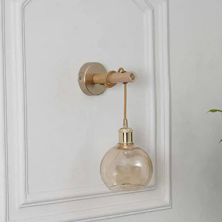 Townshend Shine Brass Metal Finish Wall Light