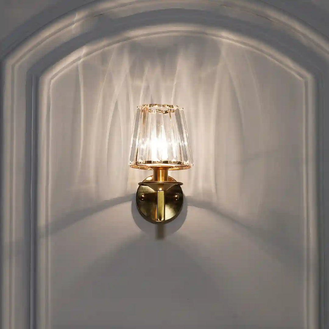 Adrik Gold Modern Wall Light