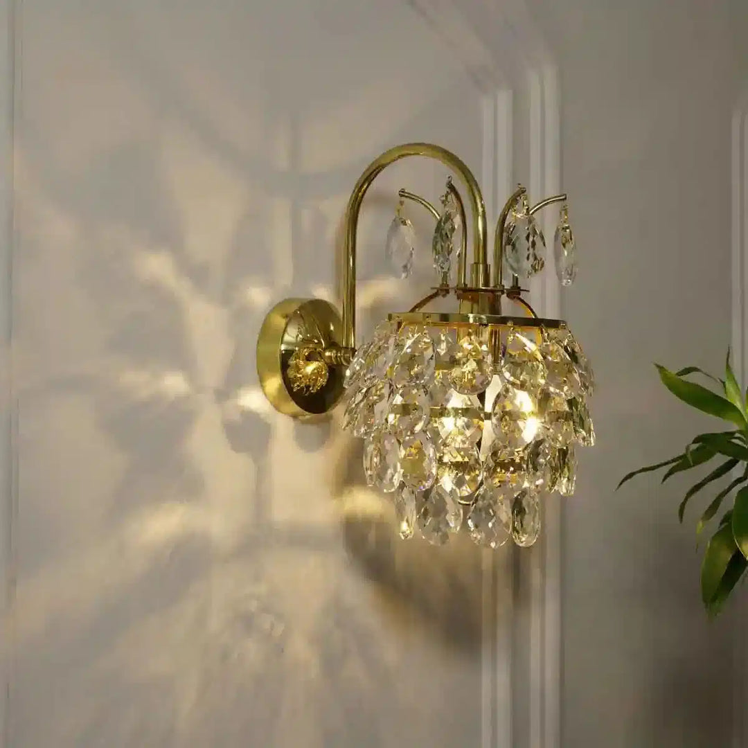 Aviva Crystal Wall Light