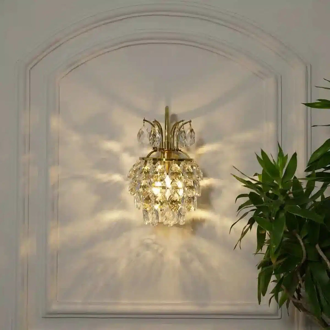 Aviva Crystal Wall Light