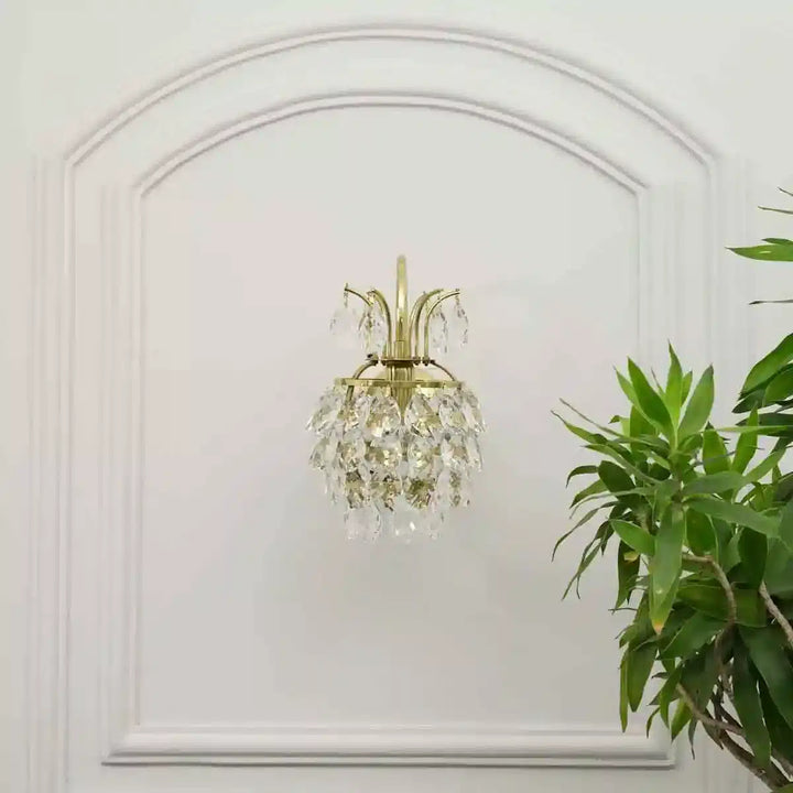 Aviva Crystal Wall Light