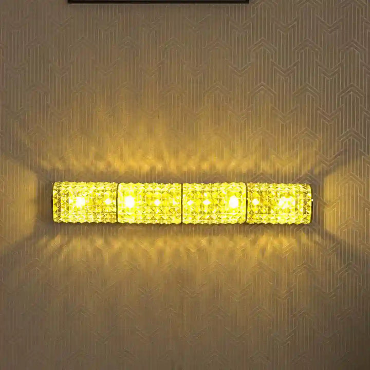 Prive Brass and Crystal Wall Picture Light