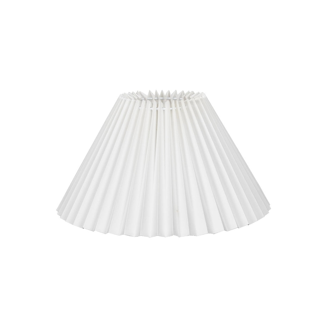 Spico Off-White Linen Machine Pleated Lampshade – 40 cm