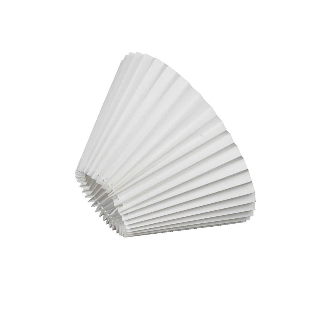 Spico Off-White Linen Machine Pleated Lampshade – 40 cm